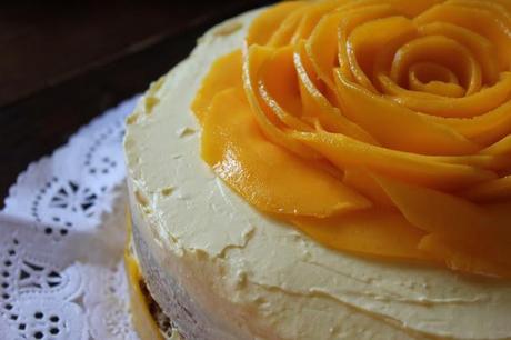 Tarta de Mangos Divinos (