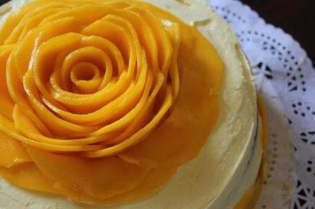 Tarta de Mangos Divinos (