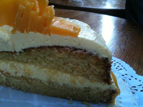 Tarta de Mangos Divinos (