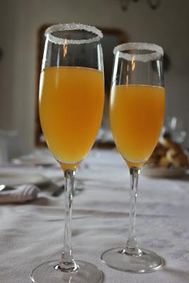 Bellinis, Risotto y Manzanas.