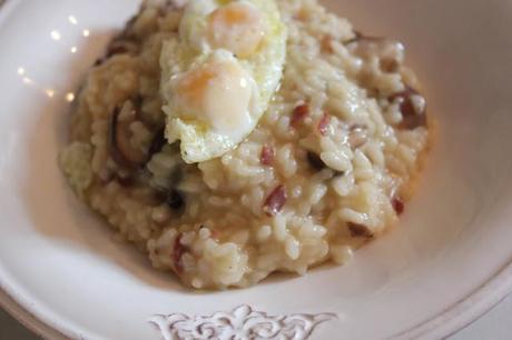 Bellinis, Risotto y Manzanas.