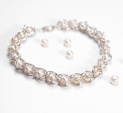 DIY - Brazalete de perlas