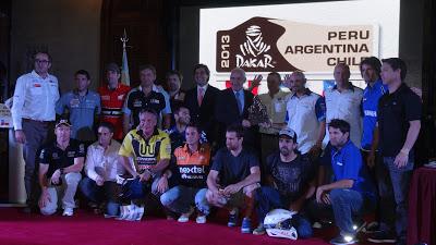 Se lanzó oficialmente el Dakar 2013 en Argentina