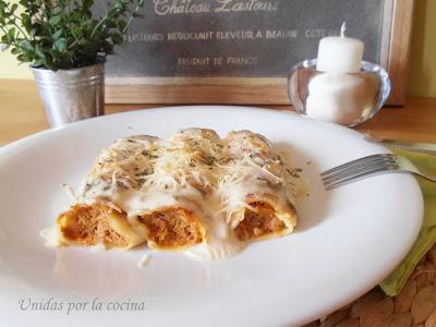 Canelones de Atún