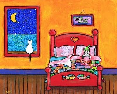 Encontré en la red varias pinturas de la artista Shelagh ...