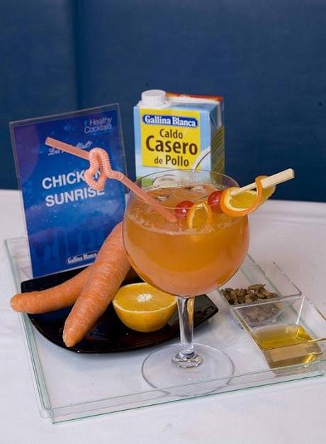 CÓCTEL CHICKEN  SUNRISE 