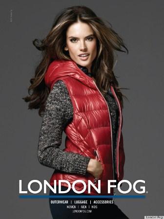 Alessandra Ambrosio y su hija Anja, para London Fog