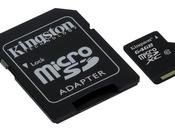 Kingston anuncia Tarjeta 64GB microSDXC Clase