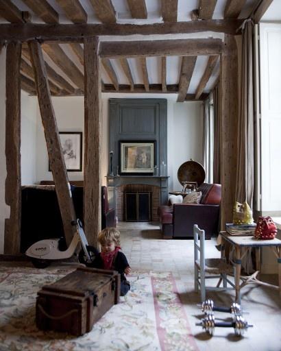 Una casa con acento rural en pleno centro de París