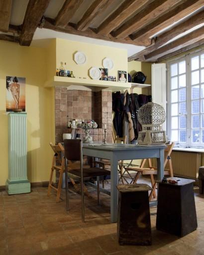 Una casa con acento rural en pleno centro de París