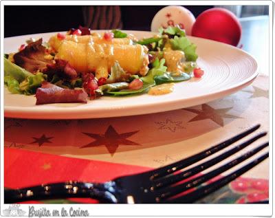 Canelones de mango con buey de mar