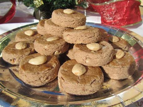 Mantecados de almendra y chocolate fáciles