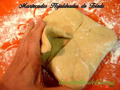 Mantecados manchegos con vino de naranja y 500000 visitas.