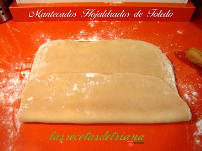 Mantecados manchegos con vino de naranja y 500000 visitas.