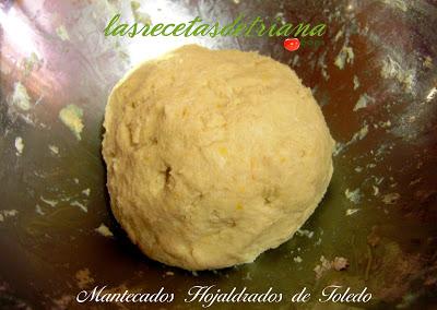 Mantecados manchegos con vino de naranja y 500000 visitas.