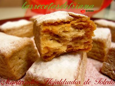 Mantecados manchegos con vino de naranja y 500000 visitas.