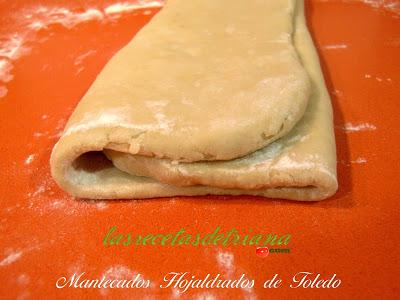 Mantecados manchegos con vino de naranja y 500000 visitas.