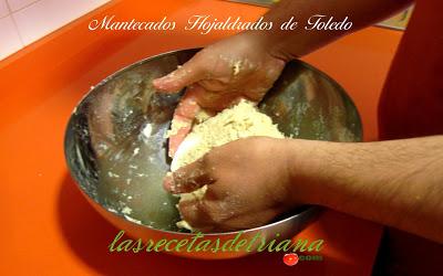 Mantecados manchegos con vino de naranja y 500000 visitas.