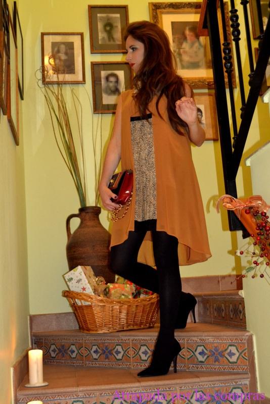 LOOK DE FIESTA: VESTIDO ASIMETRICO