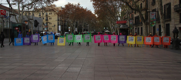 Colorea la ciudad de Barcelona con J&B; y las bicis Fixies