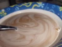 Crema de café al microondas