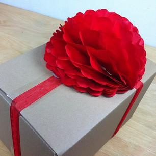 regalo pompon ideas para envolver regalos