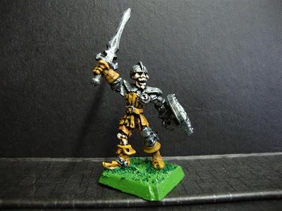 Esqueleto clásico pintado