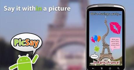 PicSay: Para armar divertidas imágenes directamente en tu teléfono Android PicSayPhotoEditor