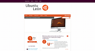 Ubuntu León ya tiene su propio dominio, mejora su usabilidad y accede al agregador de noticias PlanetUbuntu.es