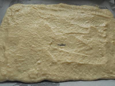 Tarta salada tipo el Corte Ingles con pionono de arroz (apto)