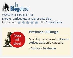 VOTACION PREMIOS 20 BLOGS