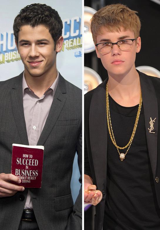 ¡Justin Bieber y Nick Jonas se juntan en estudio de grabación!