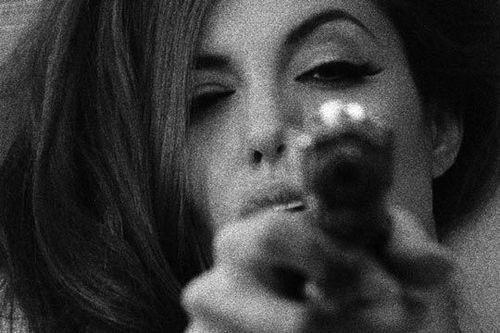 Careful, I´ve a gun