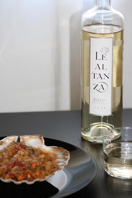 VIEIRA AL HORNO CON MEJILLONES