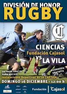 RUGBY: HORARIOS  15/16 DICIEMBRE