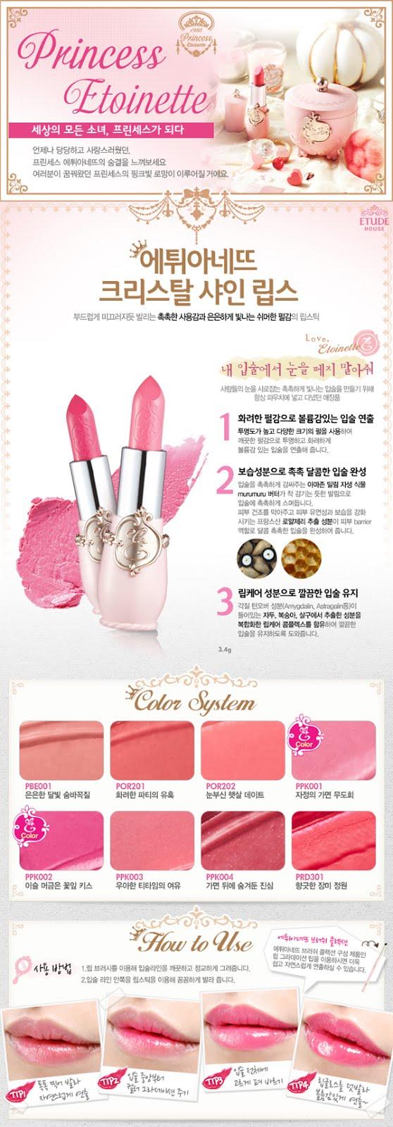 Colección Princess Etoinette de Etude House