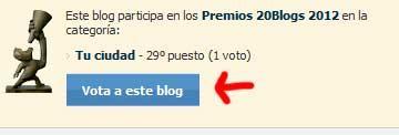 Me presento a los premios 20 minutos