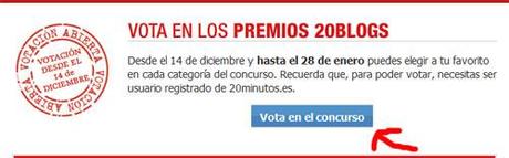Me presento a los premios 20 minutos