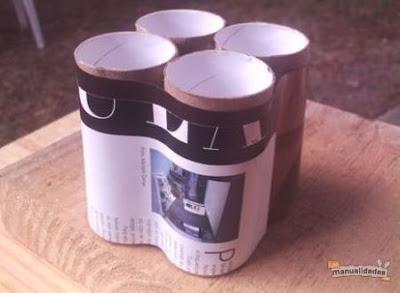 Seguimos reciclando rollos de papel