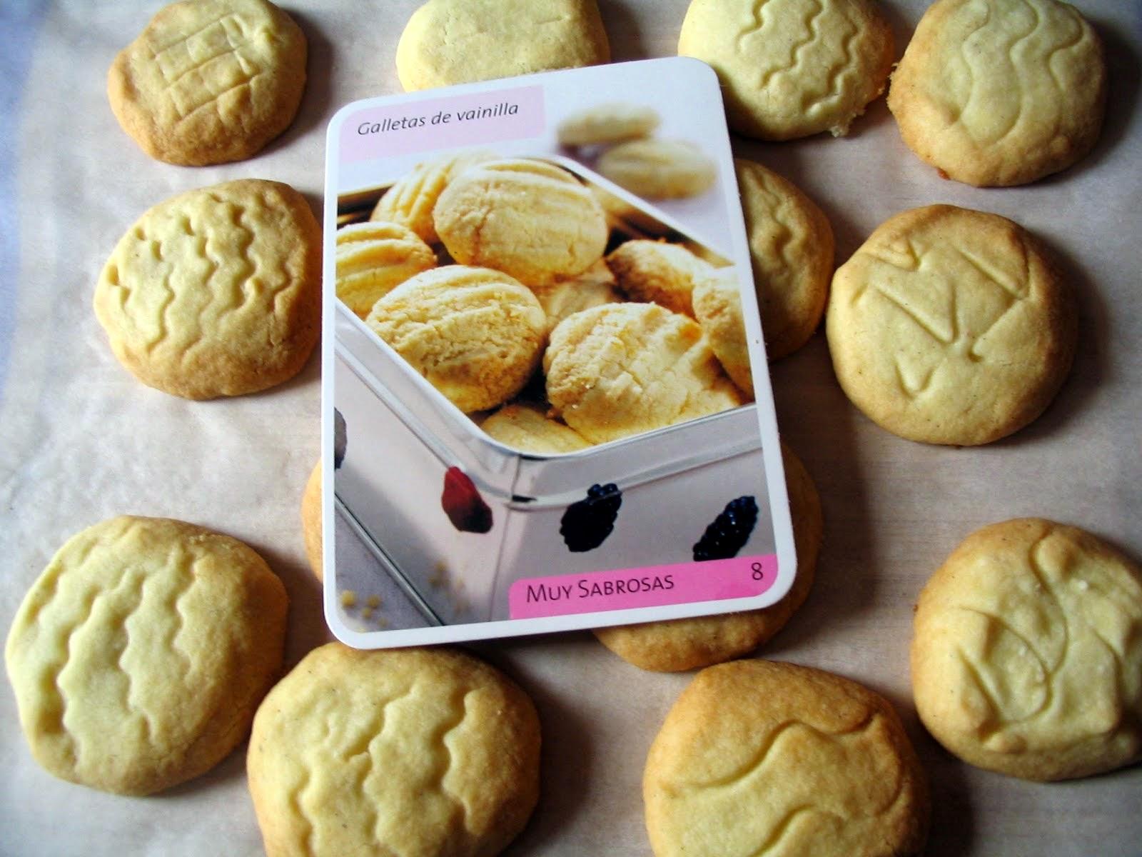 Galletas de vainilla