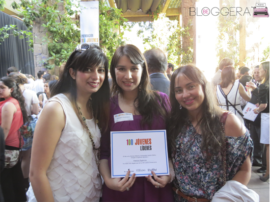 Por haber sido premiada como joven líder 2012... ¡Gracias Be Bloggera!