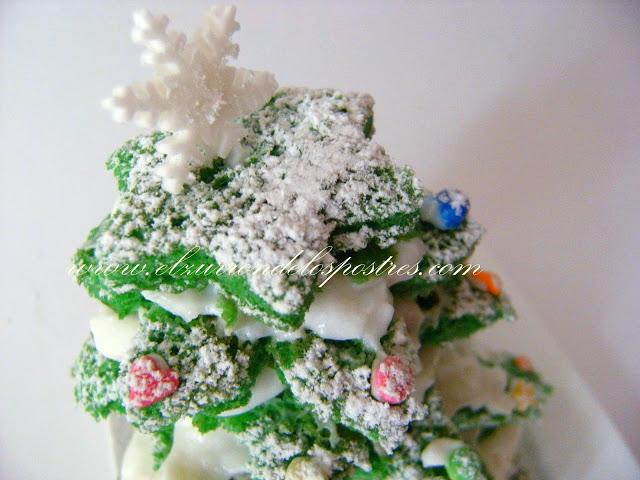 Árbol de Navidad en 3D de Bizcocho. DÍA 16 Calendario de Adviento'12