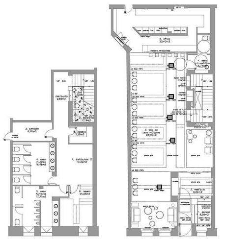 A-cero presenta un proyecto de interiorismo para un espacio multifuncional en Madrid