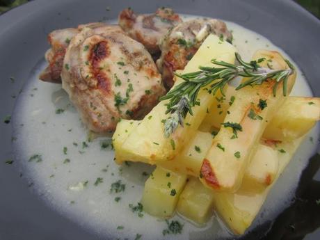 Solomillo confitado a las finas hierbas