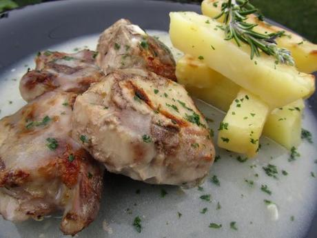 Solomillo confitado a las finas hierbas