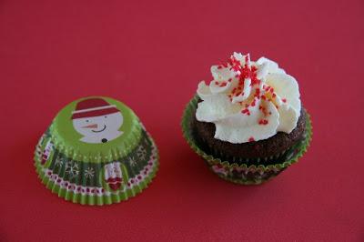 Mini cupcakes de Navidad