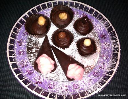 Bombones de chocolate