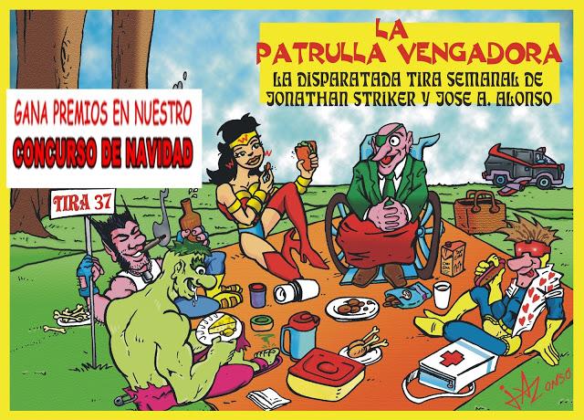 LA PATRULLA VENGADORA 37 Y SU CONCURSO DE NAVIDAD