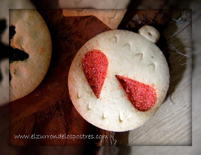 Galletas Bolas y Velas. DÍA 17 Calendario de Adviento'12