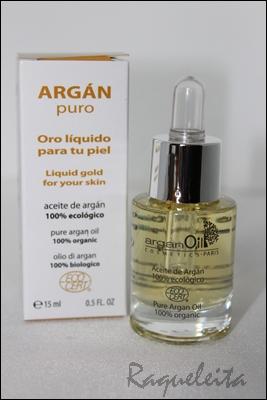 Probando Argan Oil Cosmetics